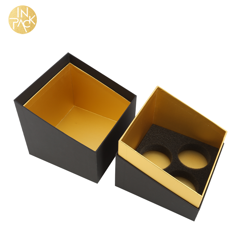 Emballage cadeau personnalisé avec logo, boîte en papier pour parfum et cosmétiques 5