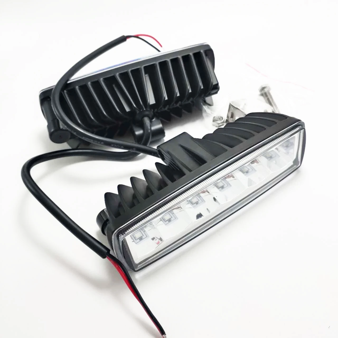 12-80V 30W Aluminium LED Driving Light Bar untuk Jeep 4x4 Off Road 1