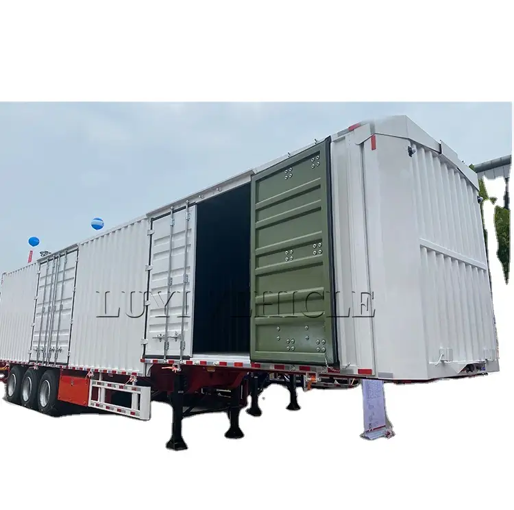 Grain Corn Transportation Semi Truck Trailer 1