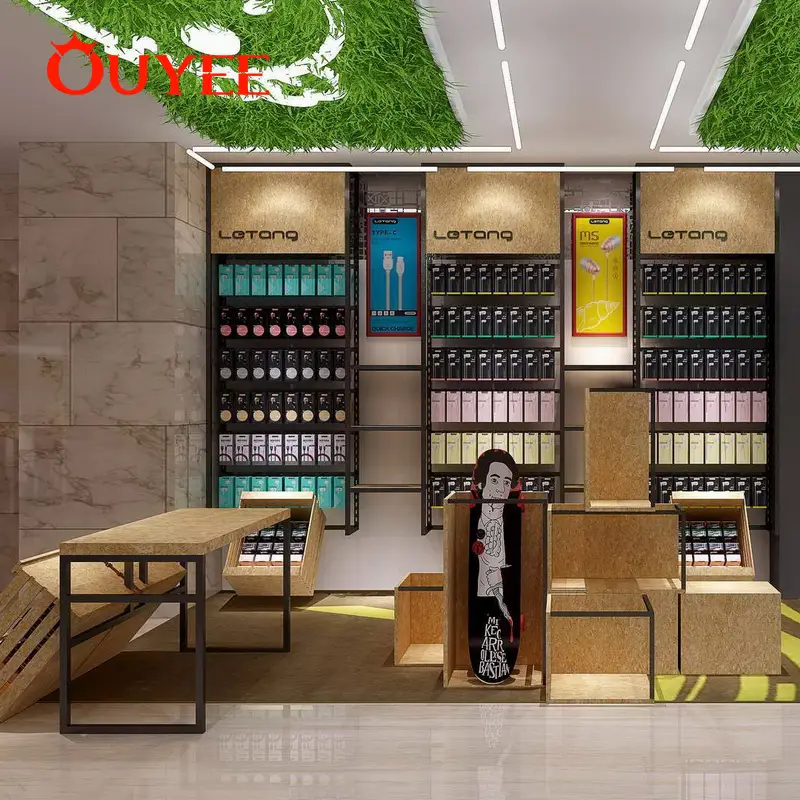 Conception de comptoirs pour boutiques de téléphonie mobile 1