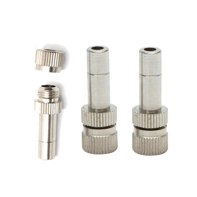 6mm Low-Pressure Brass Misting Nozzle for Greenhouse 1