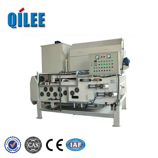 Milk WW Belt Filter Press Auto w/ Motor & PLC, 1yr Warranty 1