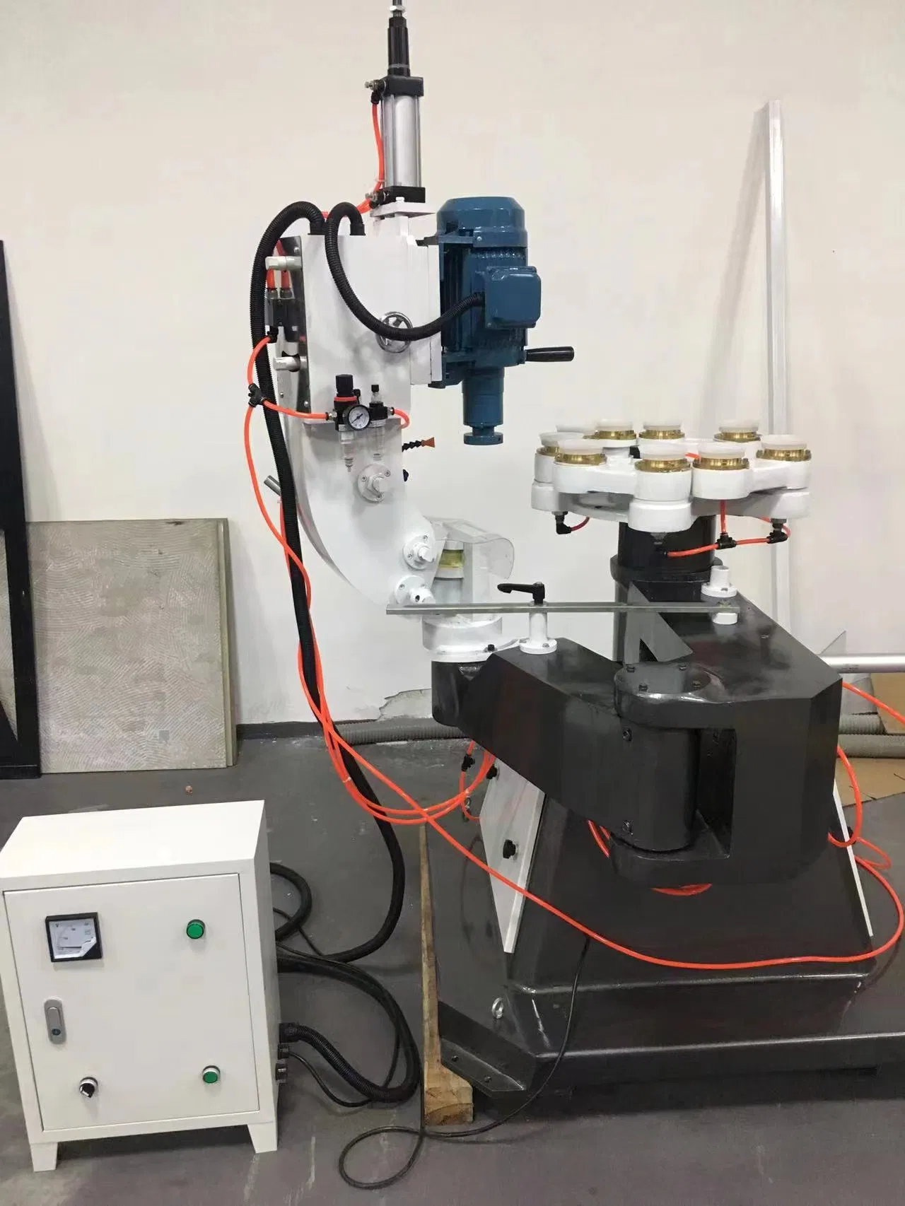 Premium Sanken Quenching Glass Stove and Polisher Machine - Glass Grinding Machine and Glass Edger 3