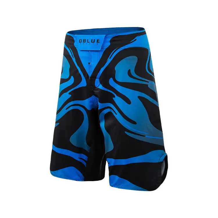Solúbthacht Saincheaptha Ardchaighdeáin Mma Fight Shorts Bjj Jiu Jitsu Grappling Shorts Bjj Fight Gear Sublimation Mma Shorts For Men 1