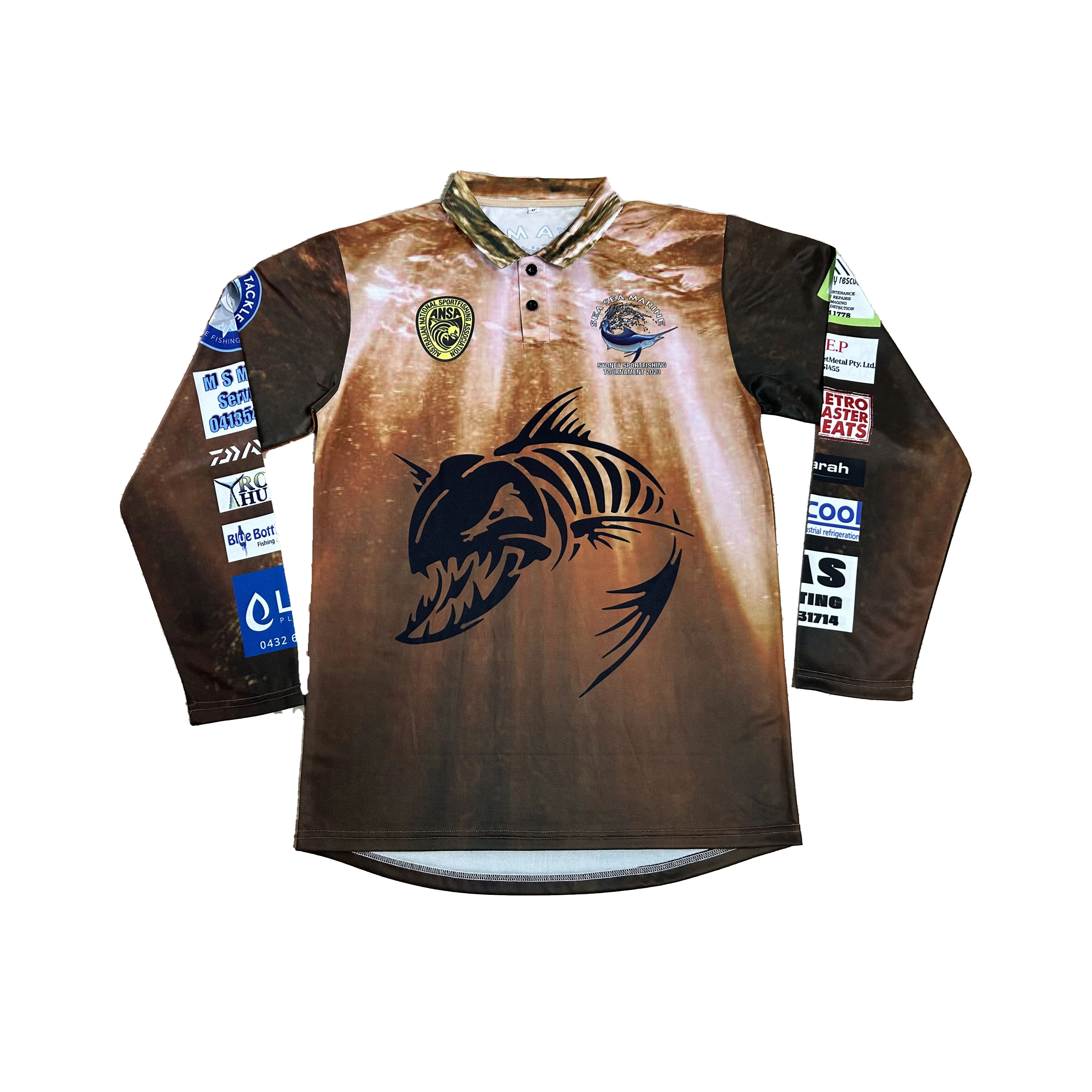 Custom Sublimated Fishing Jersey by Phenix Sportswear 3