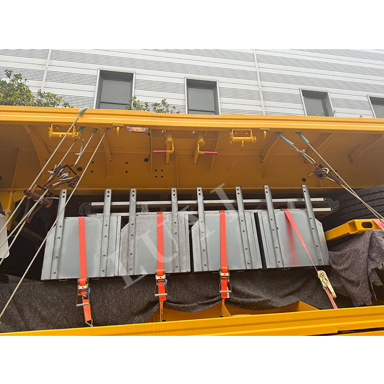 40ft Container Truck Flatbed Semi Trailer 5