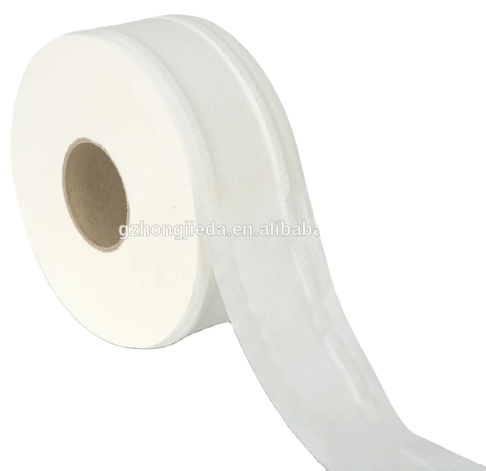 Custom Printed 2-ply Virgin Wood Pulp Toilet Tissue Mini Jumbo Roll 1