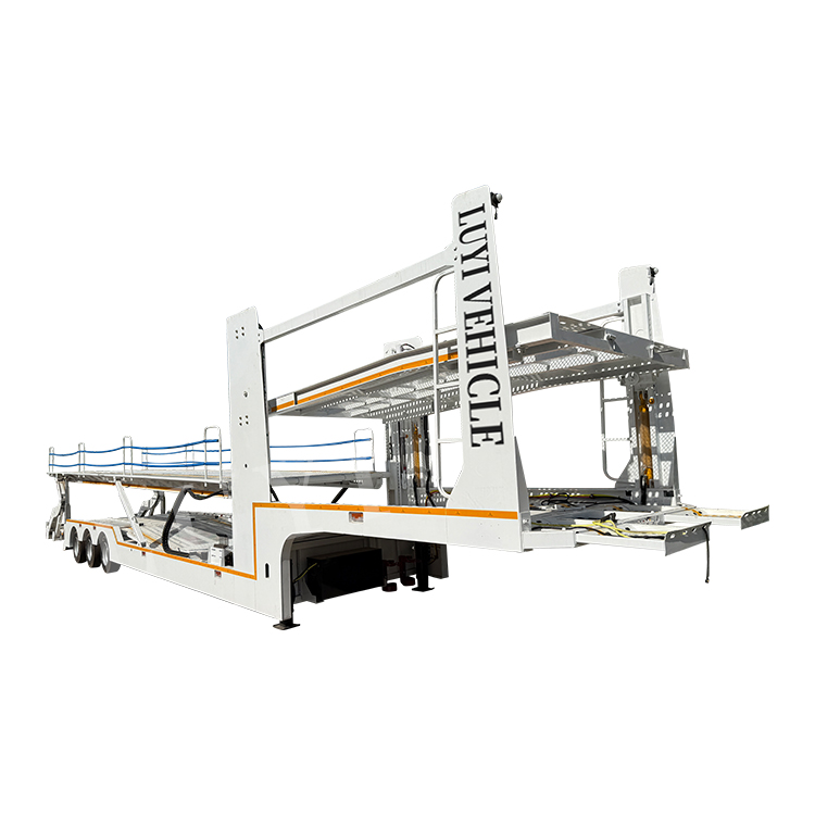 3axes Doble Deck Auto Car Carrier Semirrailer | Luyi 1
