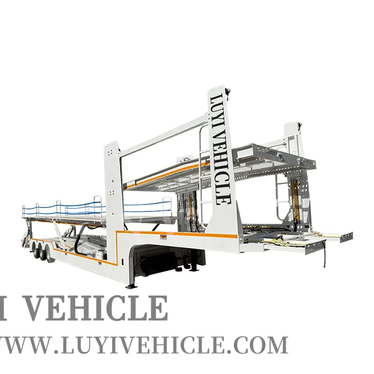 3Axes Double Deck Auto Car Carrier Semi-trailer | LUYI 1