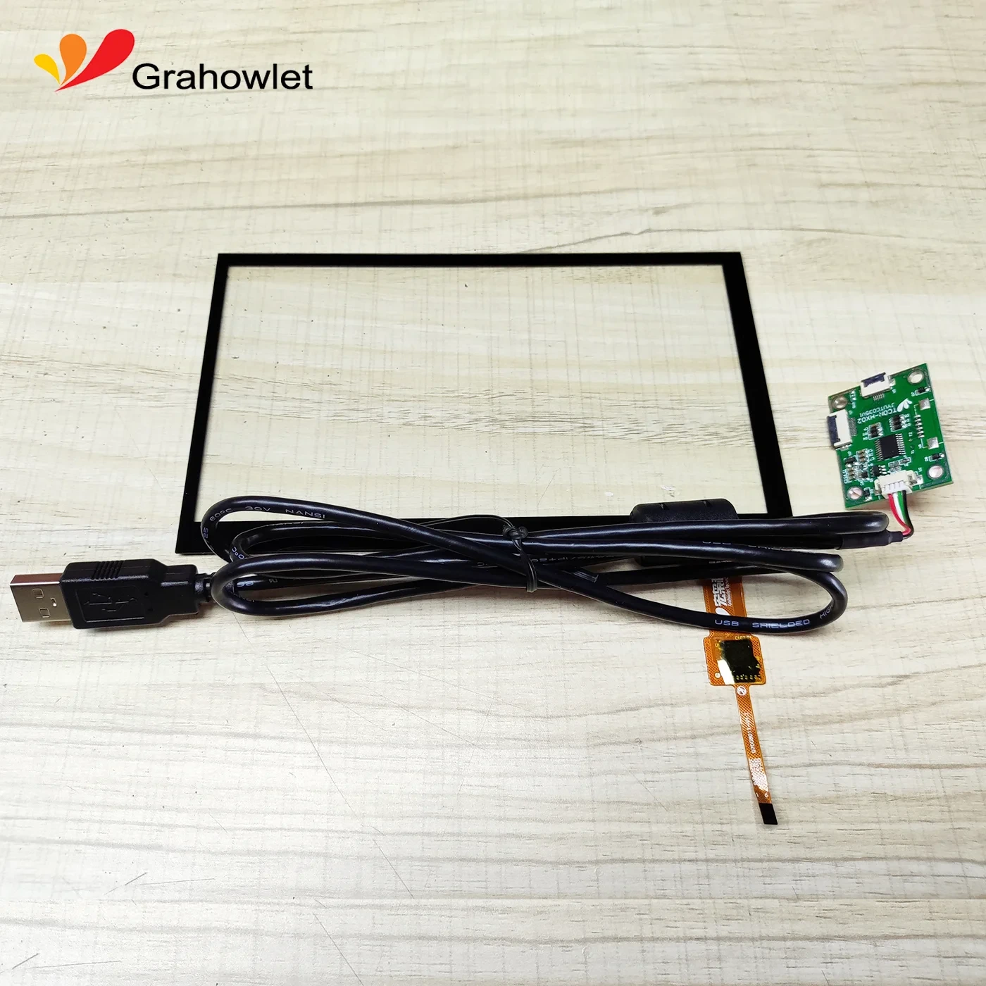 Hx0701603 Ag+af Glass Panel 7 Inch Touch Glass Pcap(projected Capacitive) 1