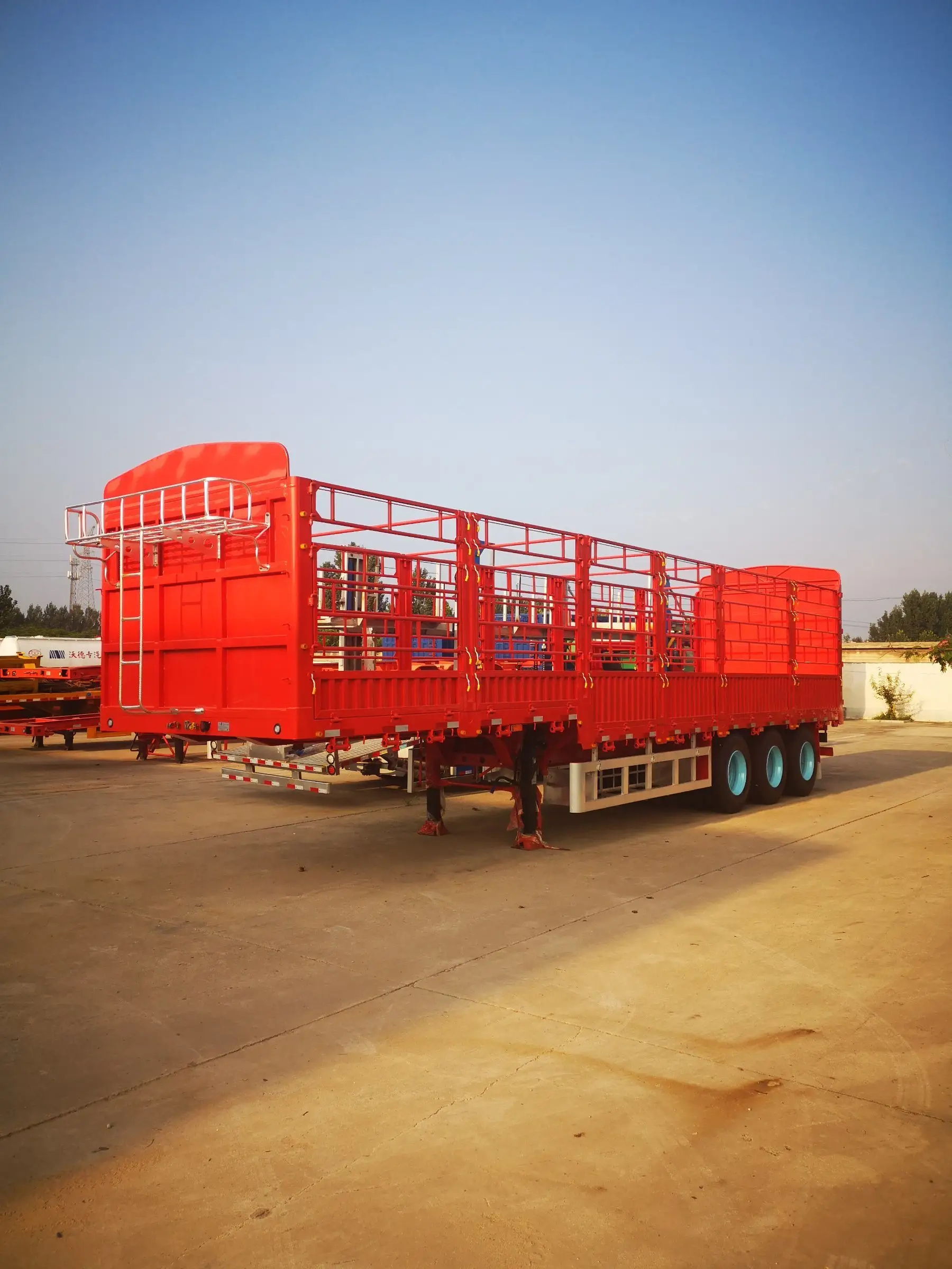 Fenced in Trailer for Business 50ton 3