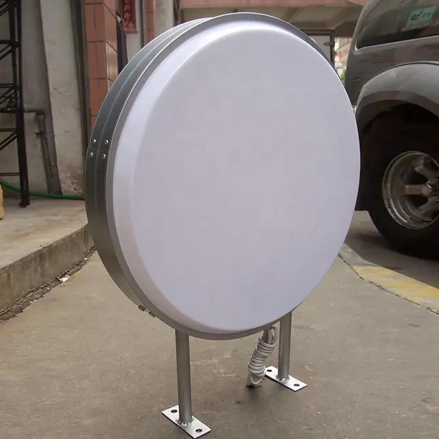 Outdoor Led Light Box Sign Roundfactory Direct Supply 5
