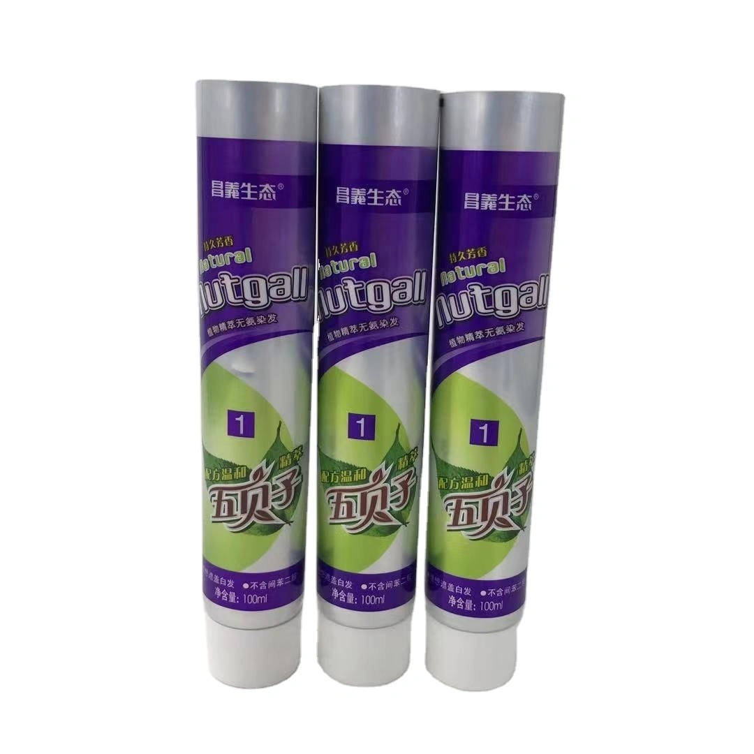 China Specializing In The Production Of 100g Aluminum-plastic Composite Hair Dye Tubes 1