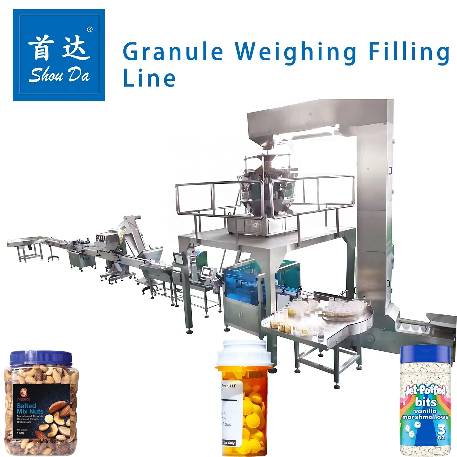 Automatic Snacks Packing Machine 180.00cm * 200.00cm * 180.00cm - - Shouda Machinery 3
