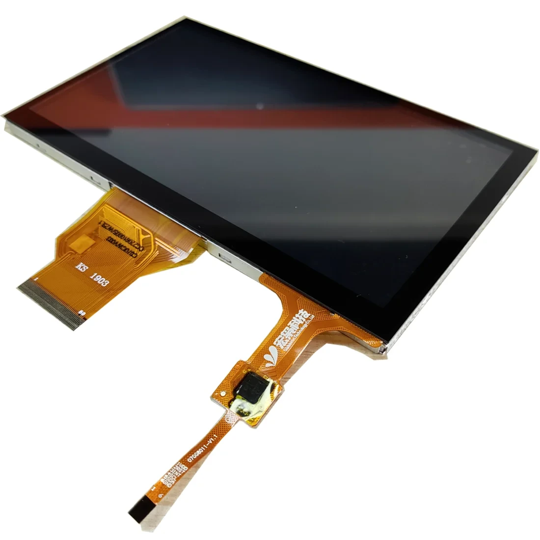 Hx0701706 7 Inch 800x480 1000cd/m2 Outdoor Touch Screen With Rgb Interface Industrial Smart Home Medical Car Educated Devices 1