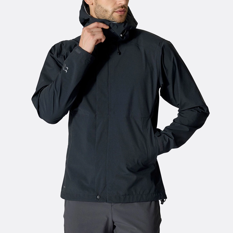 Men's Loose Waterproof Rain Jacket Multifunctional Hunting Outdoor Hiking Travel Articulated Hooded Punching Jacket 1