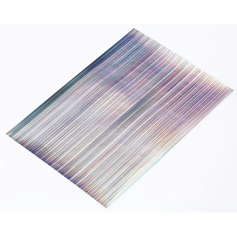 Hardvogue Paper personnalisé Silver / Gold / Holographic personnalisé PaperFactory 3