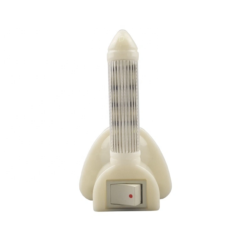 Hot Selling Us Eu A56-k Indoor Outdoor Rocket Shape Led Plug-in Plug In Night Light 1