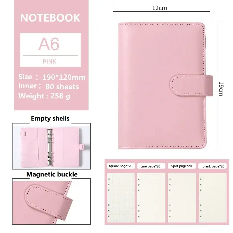 JiayuanET Writing Pad Price Loose Leaf Notebookelegant 4