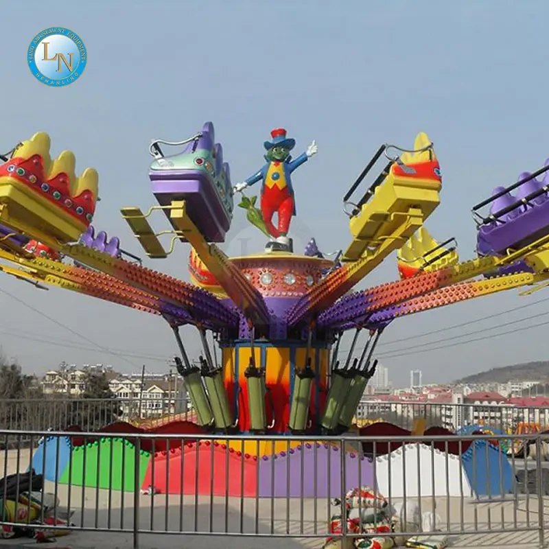 Exciting Jumping Machine for Theme Parks - Rotary Bounce Game Equipment 1
