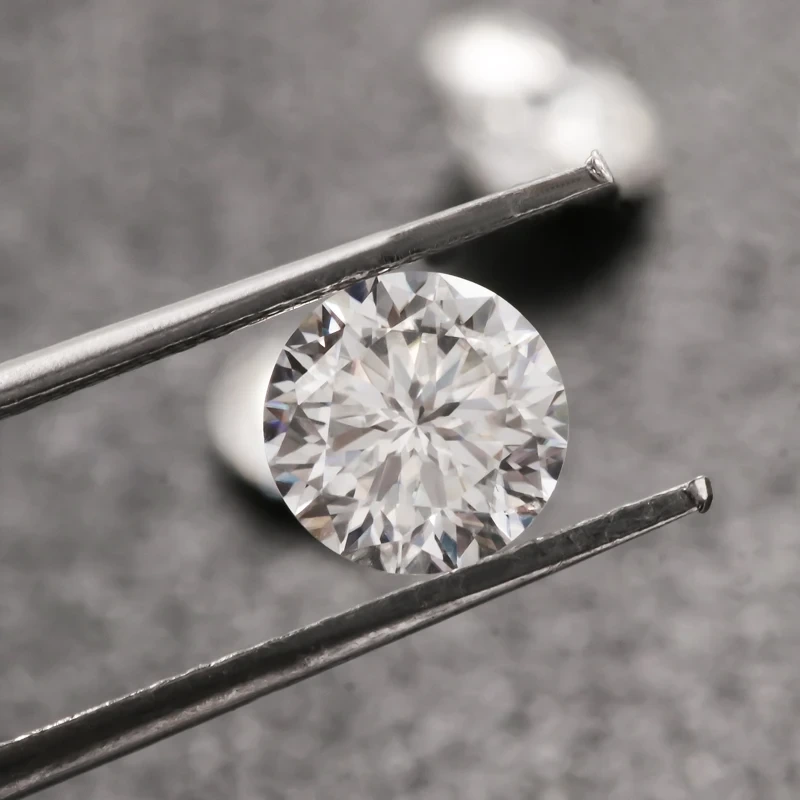 2 Carat 8mm Flower Cut Vvs Clarity High Quality Round Cut Moissanite Def Loose Diamond Moissnite 1