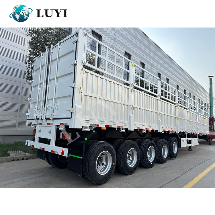 Semirrailer de Type Type de Type de 5 Axle de 5 Axles | Luyi 4