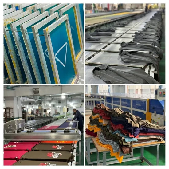 קפוצ'ון בהתאמה אישית עם הדפס מסך 100% כותנה - 400 גרם למ"ר 1