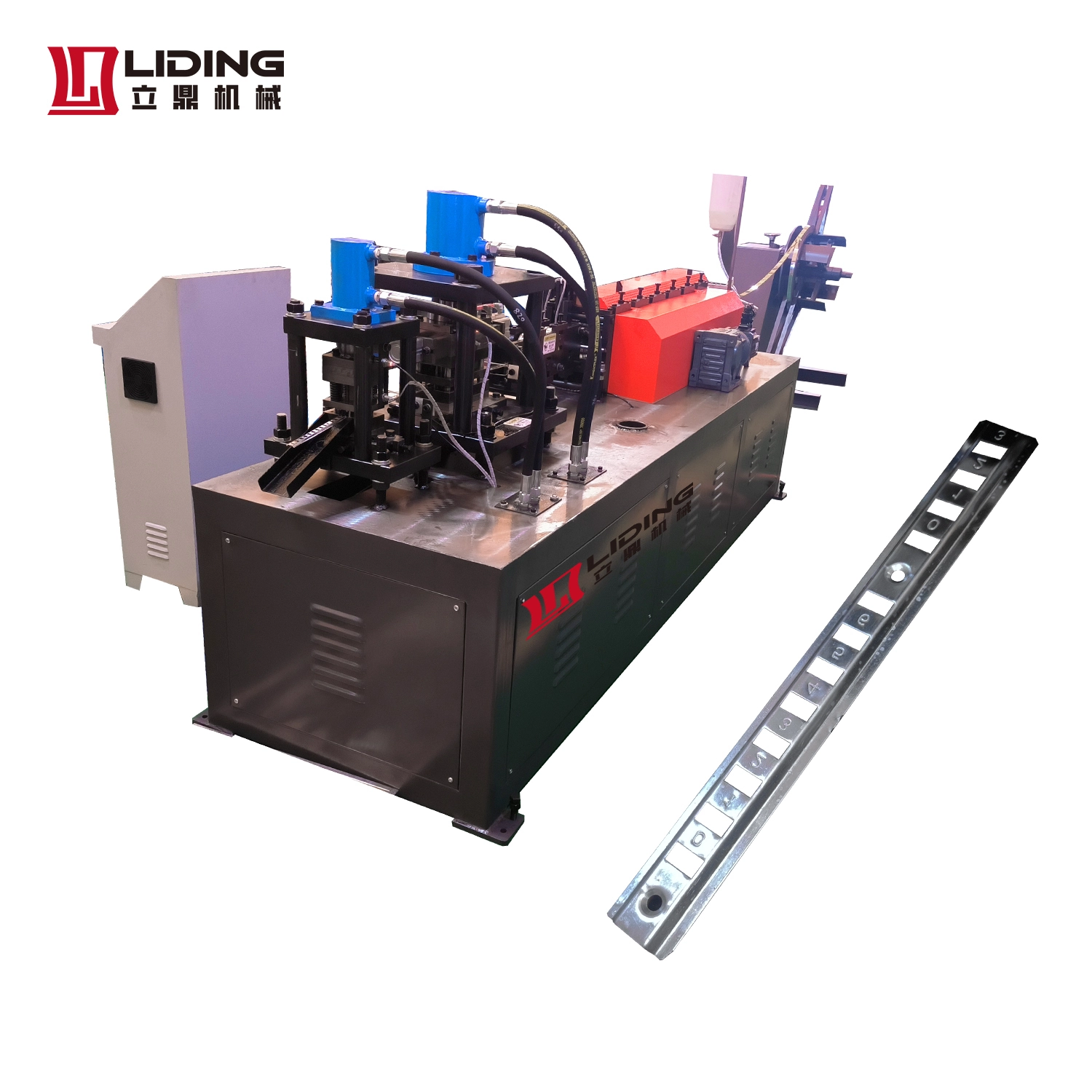 Metal Beam Bracket Steel Profile Making Shelf Roll Storage Rack Rolling Forming Machine 1