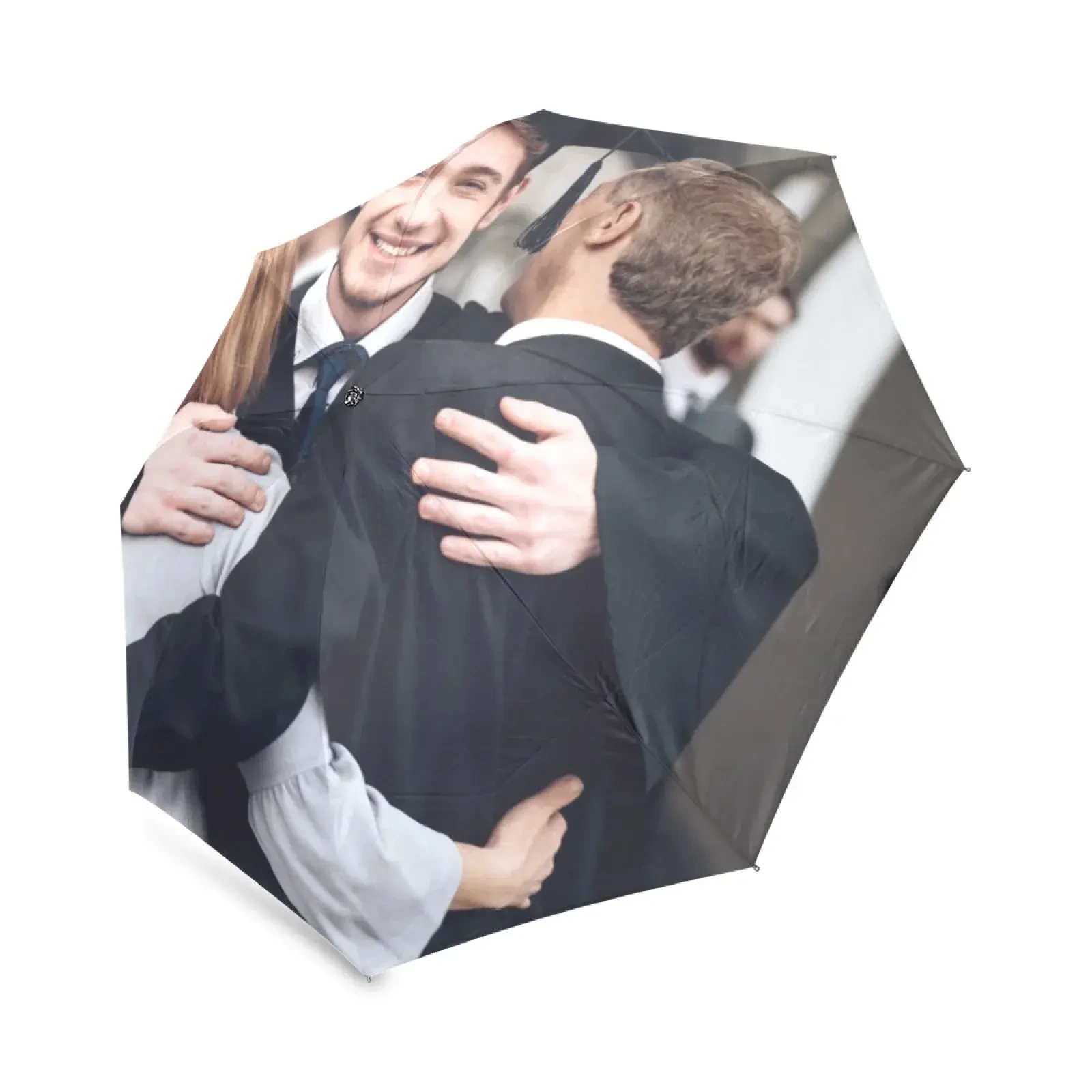 Custom Photo Folding Umbrella Personalized Hand Open Close Travel Umbrella 1