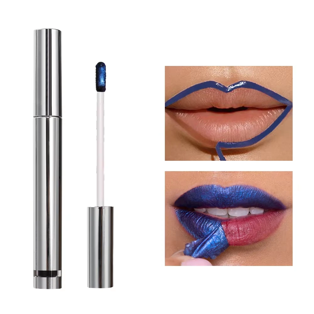 Mlm Custom Private Label Glitter Peel-off Lip Gloss Moisturizing Long Wear For Trendy Makeup No-remover Lip Gloss 1