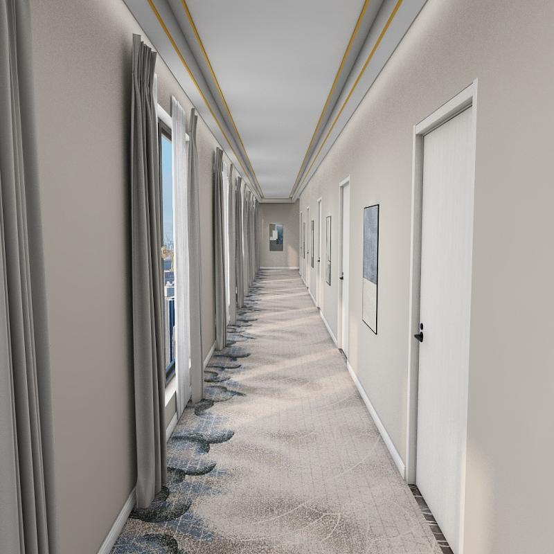 Custom Luxury Axminster Runner Carpet for Hotel Corridors 7