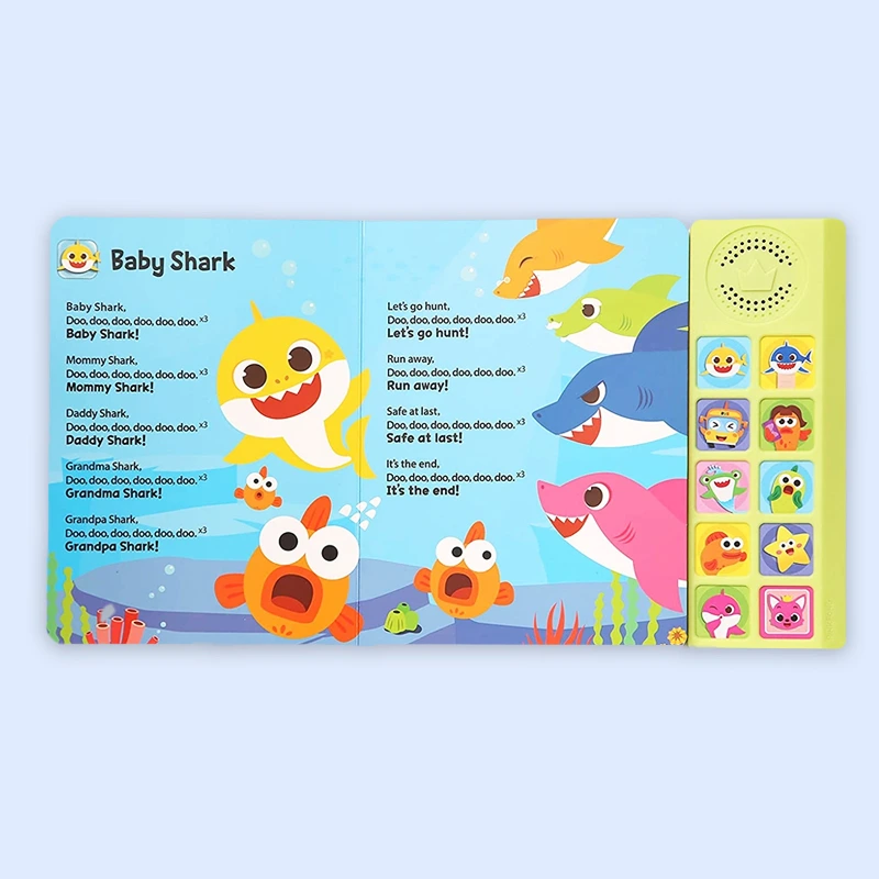 Printing Kid Baby Talking Cartoon Book English Story Sound Board Children Book 1