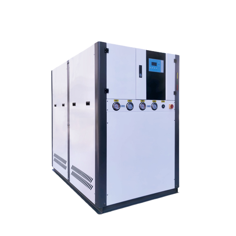 Industrieller Schiffswasserkühler mit Pumpe und Kompressor 4