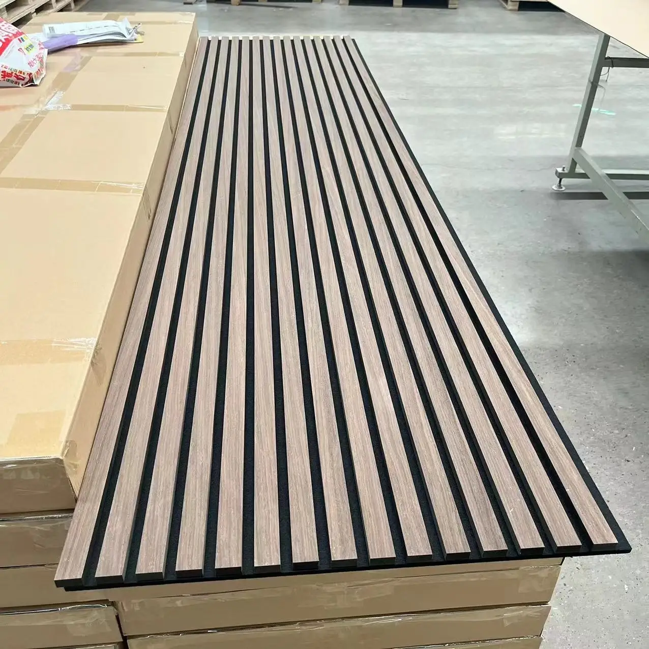 Akupanel MDF 3D Wood Wall Acoustic Panels Sound Absorbing Slat Panels 1