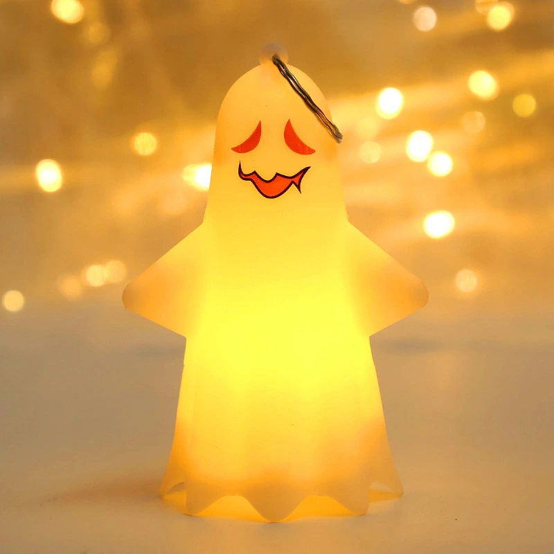 Guangli Gl-zm Cute Trouble-making Ghost Night Lantern Desktop Ghost Ornament Keychain Pendant 1