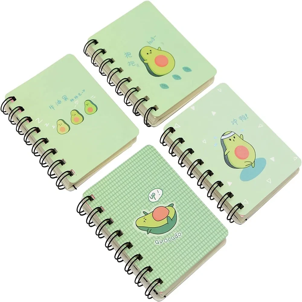 Красочный маленький блокнот в твердом переплете на спирали 1