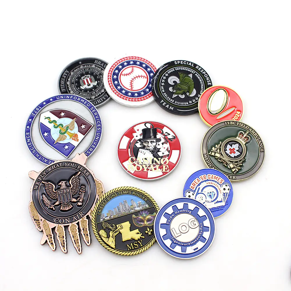 Personalized Custom Logo Enamel Coins | Challenge Coins | Ever Rich Gift 1