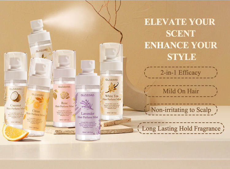 Парфюм для волос Private Label Control Hair Frizz Increase Shine Vanilla Hair Perfume Spray 6