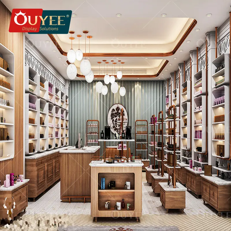 Vitrine personalizada para perfumes e expositores de cosméticos 1