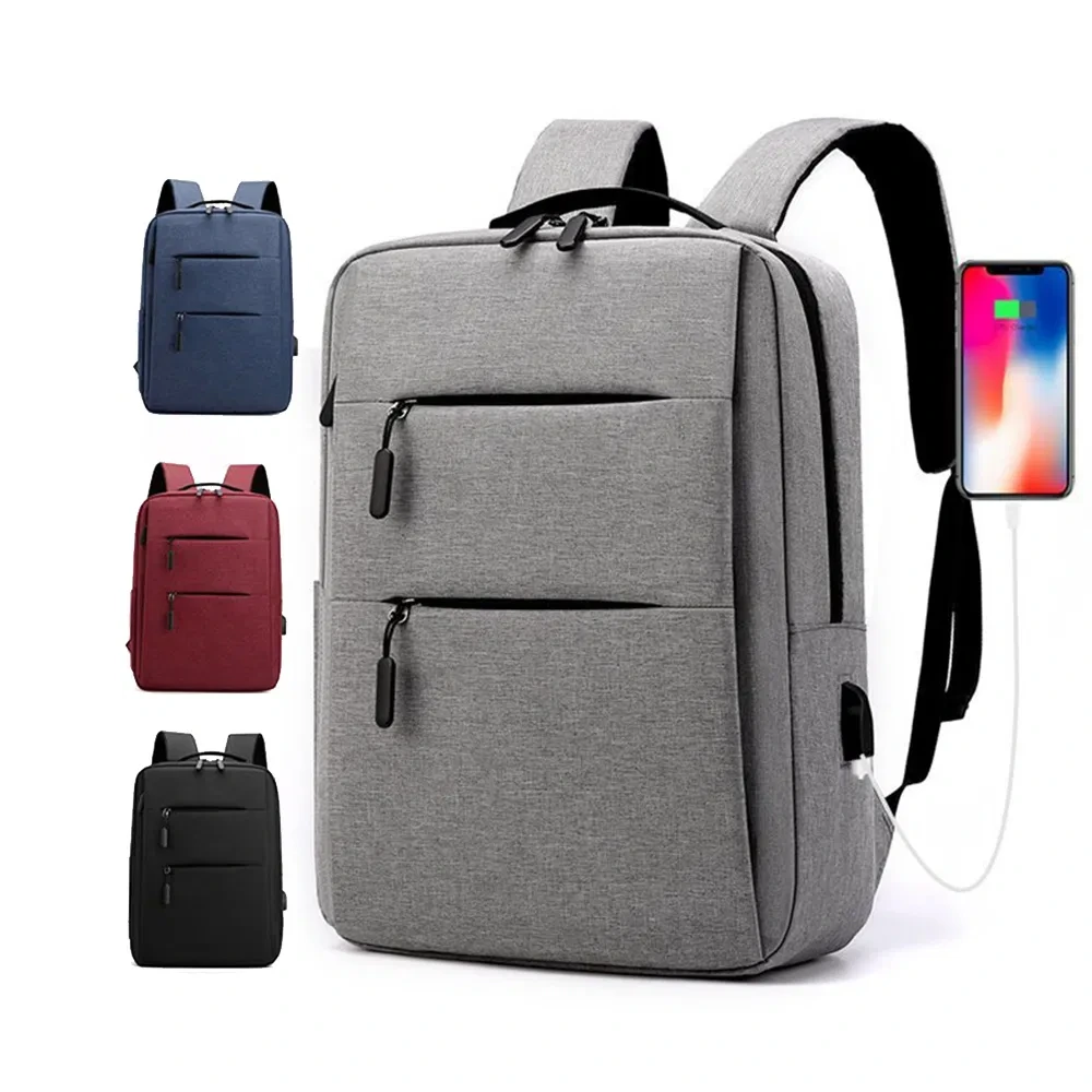 Grand sac à dos étanche pour voyage, affaires, avec port USB mâle, sac à dos pour ordinateur portable, sac à dos scolaire, sac à dos pour ordinateur portable ... 1