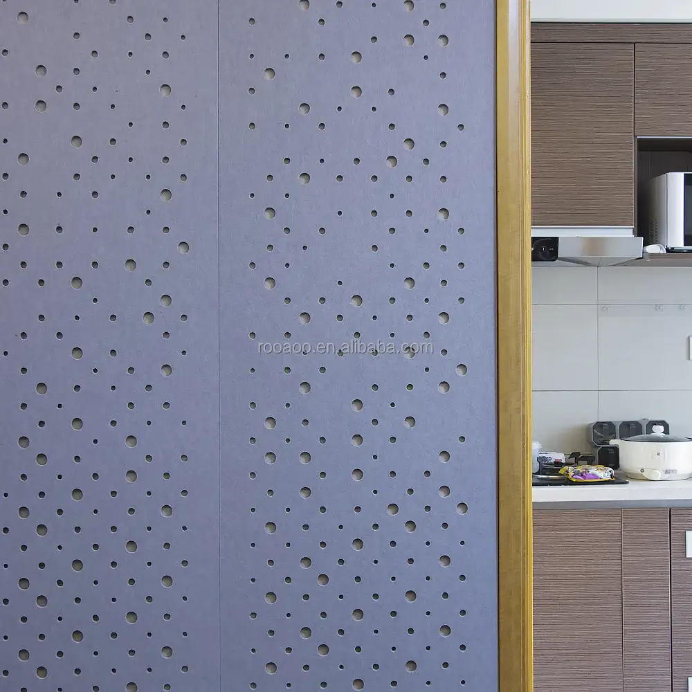 Painéil Fuaimiúla 3T PET Feilt a Ionsúitear Fuaim le haghaidh Ballaí Oifige agus Siopaí Caife 1