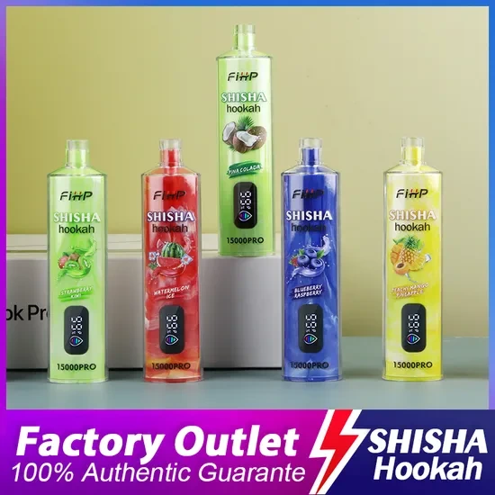 Fihp Shisha Hookah 15000PRO Puffs Vaper Disposable Vape Rechargeable Puff Vapers Displayable Vapes - Disposable Pod and Wholesale I Vape 1