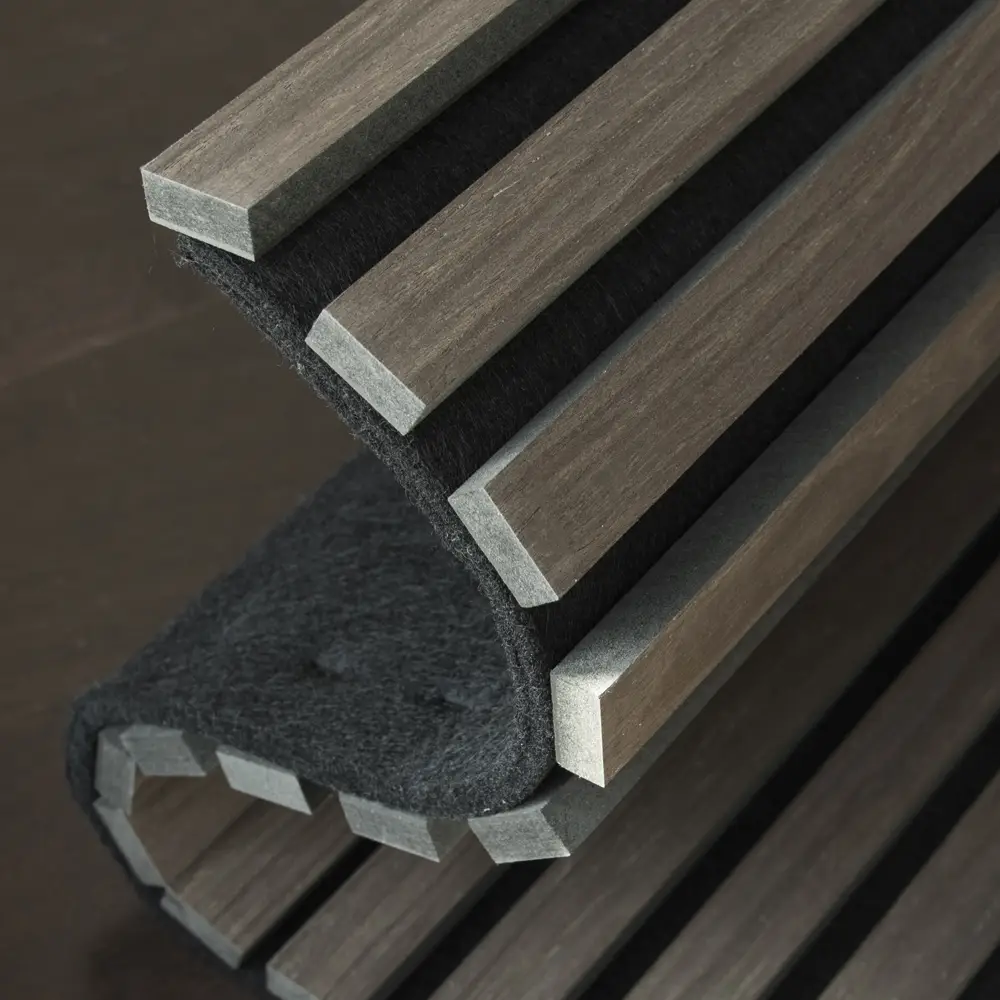 MDF Curved Acoustic Ceiling & Wall Panels with 3D Model and Flexible Design 1