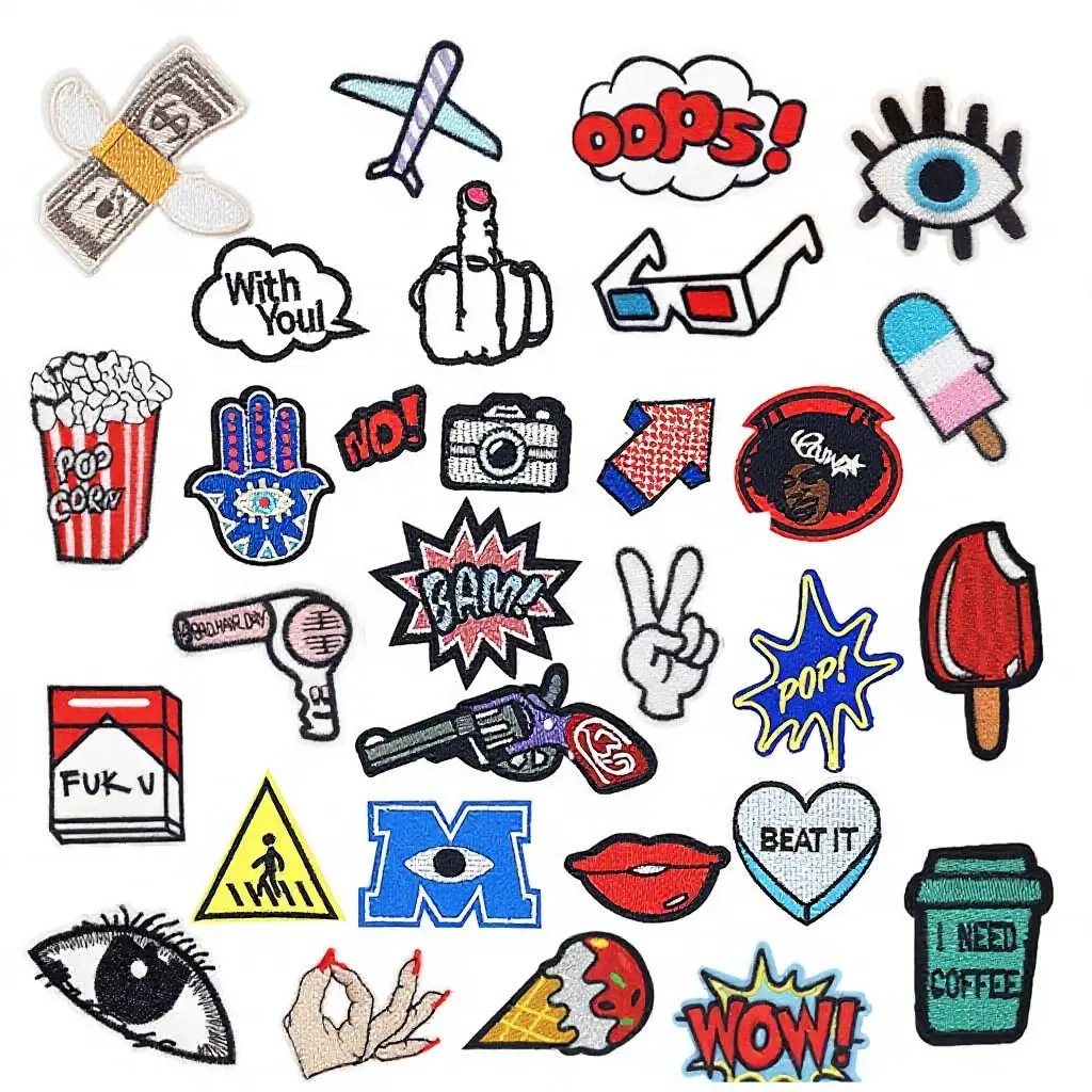 Écusson logo de basketball brodé en 3D | Écussons à coudre personnalisés par EverRichGift 1