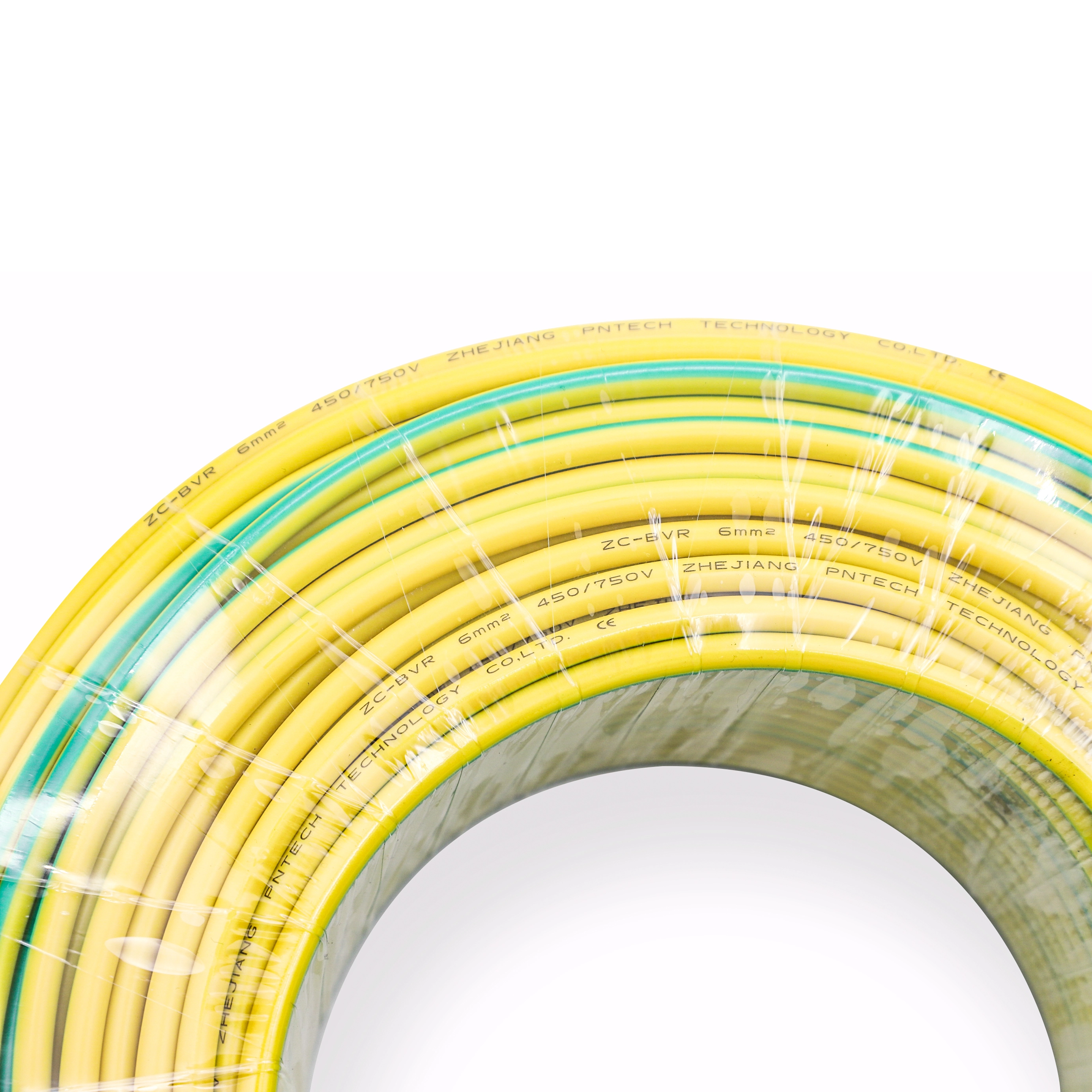 16mm2 Ground Wire Earth Cable Applicable Insulation Oxygen-free Copper Pvc Yellow Green Power Station Single Core Packaged Roll 1