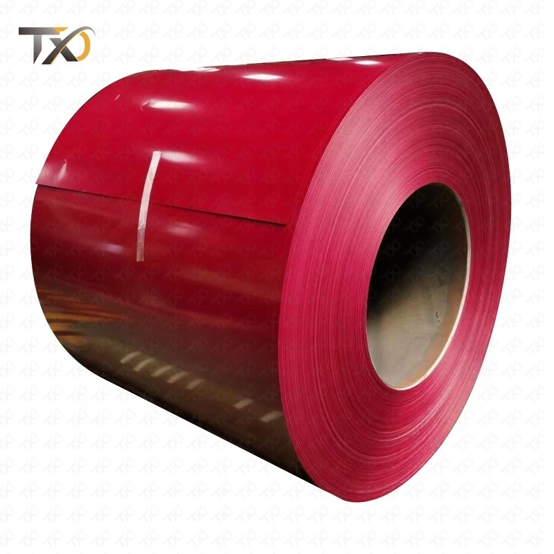 Low Price Ppgi Coil Prepainted Gi Steel Coil / Ppgi/ Color Coated Ppgi Steel Roofing Sheet Paint Filmtop10-30um Back5-25um4 1