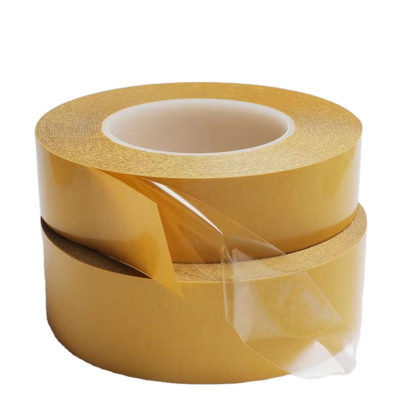 Yellow Liner High Adhesion PET Film Double Sided Adhesive Tape 2