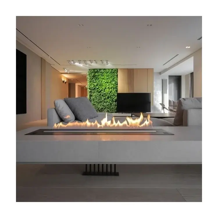 Factory Directly New Designs Outdoor Indoor Bio Ethanol Fireplace Smart Burner-1 4