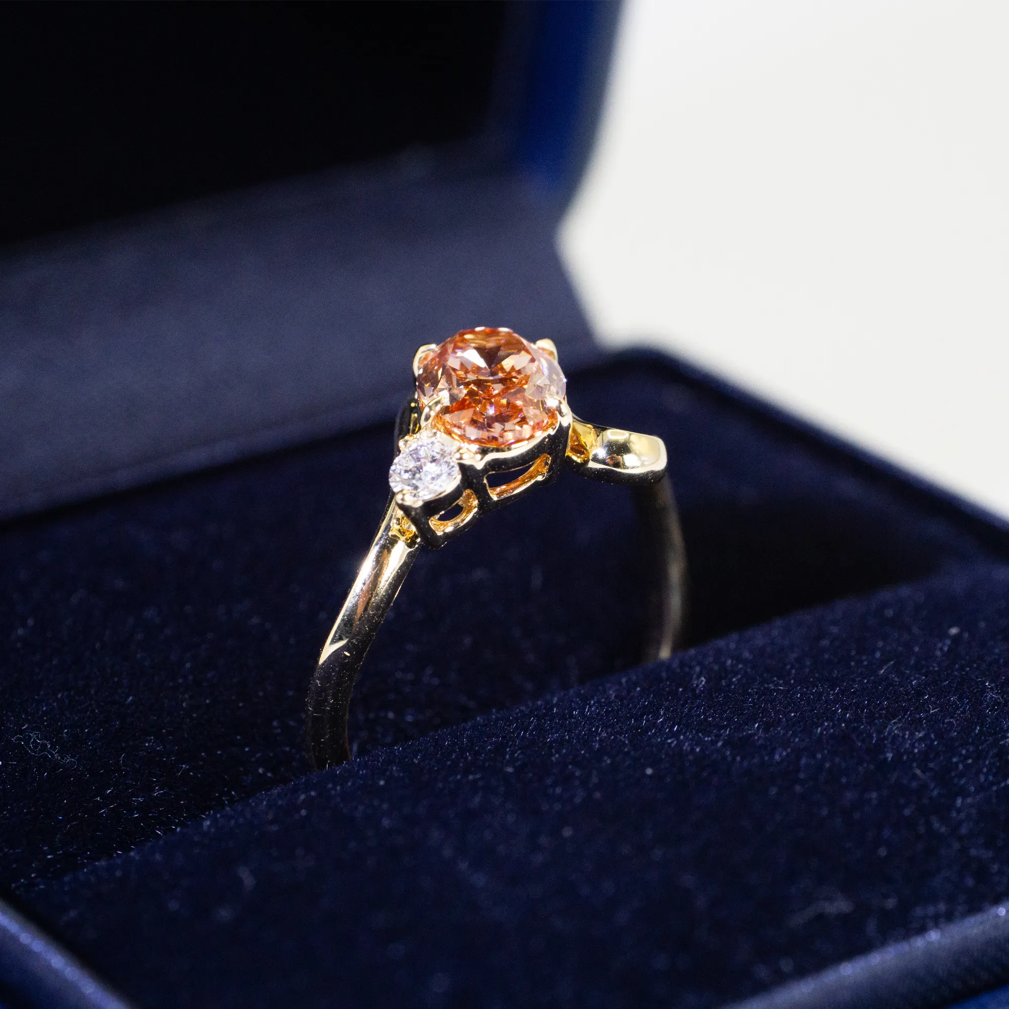 DKL Jewelry Lab Grown Oval Diamond Ring Factory 3