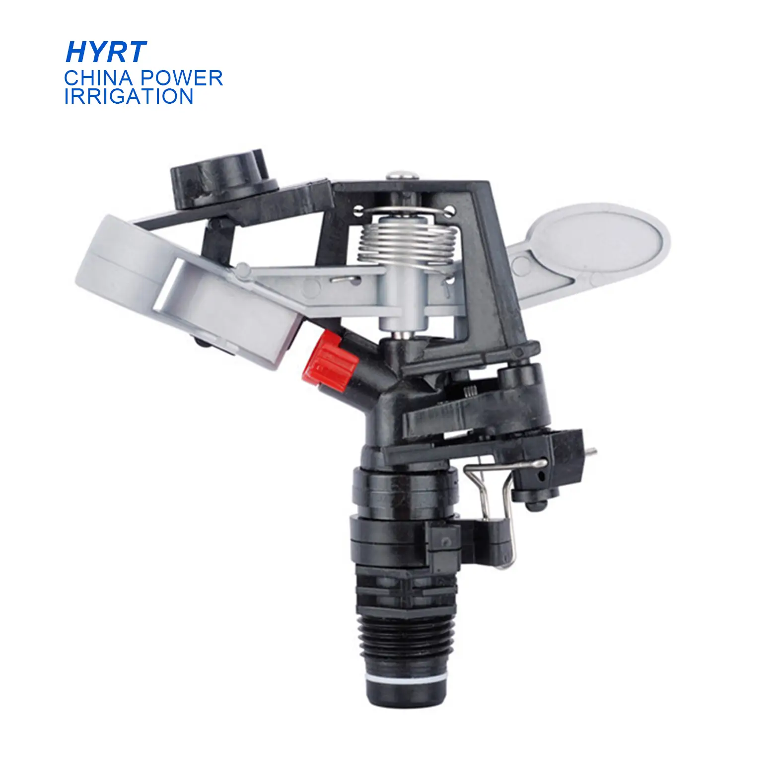 HYRT 1/2英寸可调节塑料冲击式滴灌喷头 1